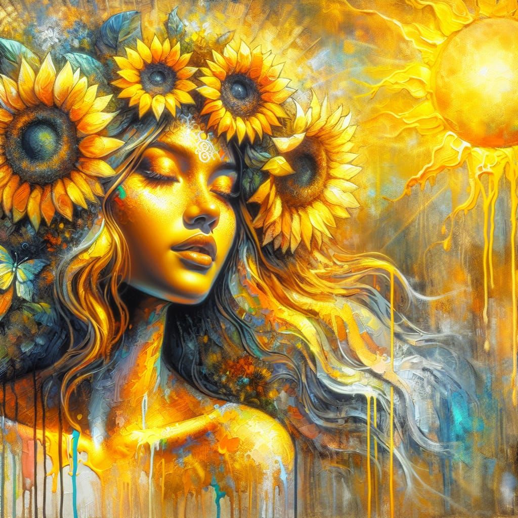 Goddess of the Sun    by @HelennX