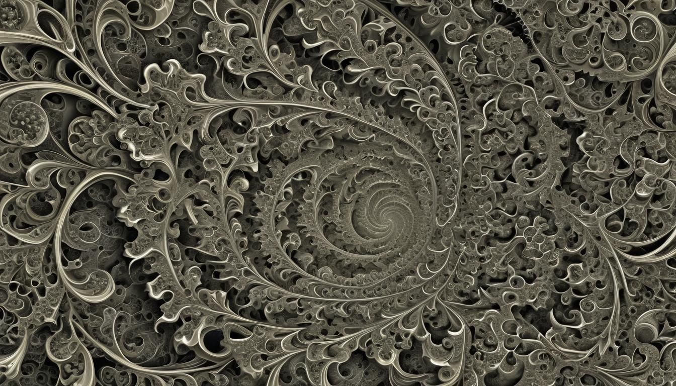 Describe the intricate beauty and mathematical elegance of a...