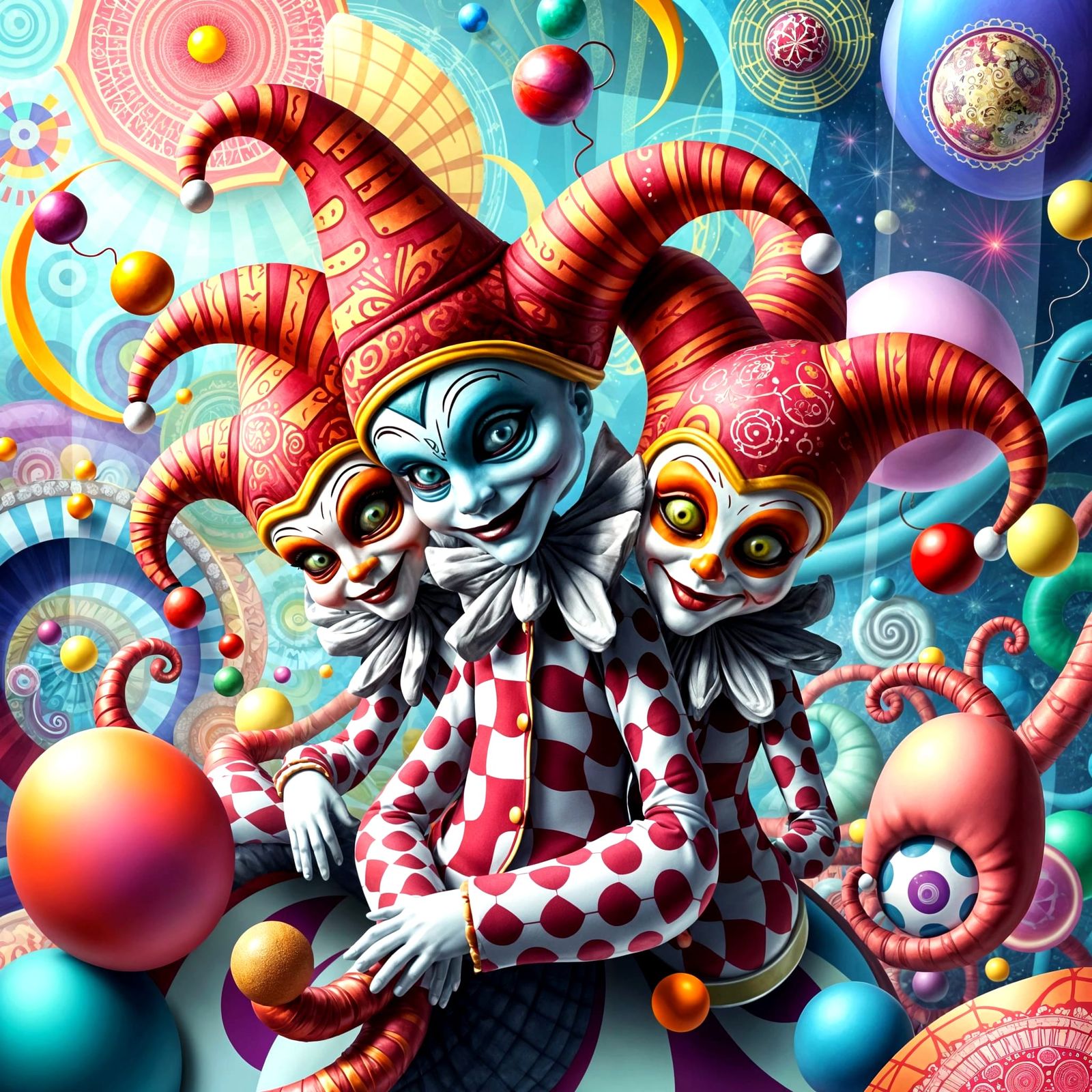 Jesters  by @Sullivan-Shaw