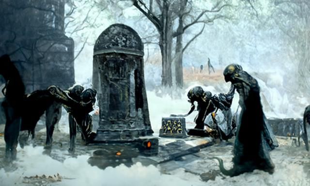 Chess in the graveyard