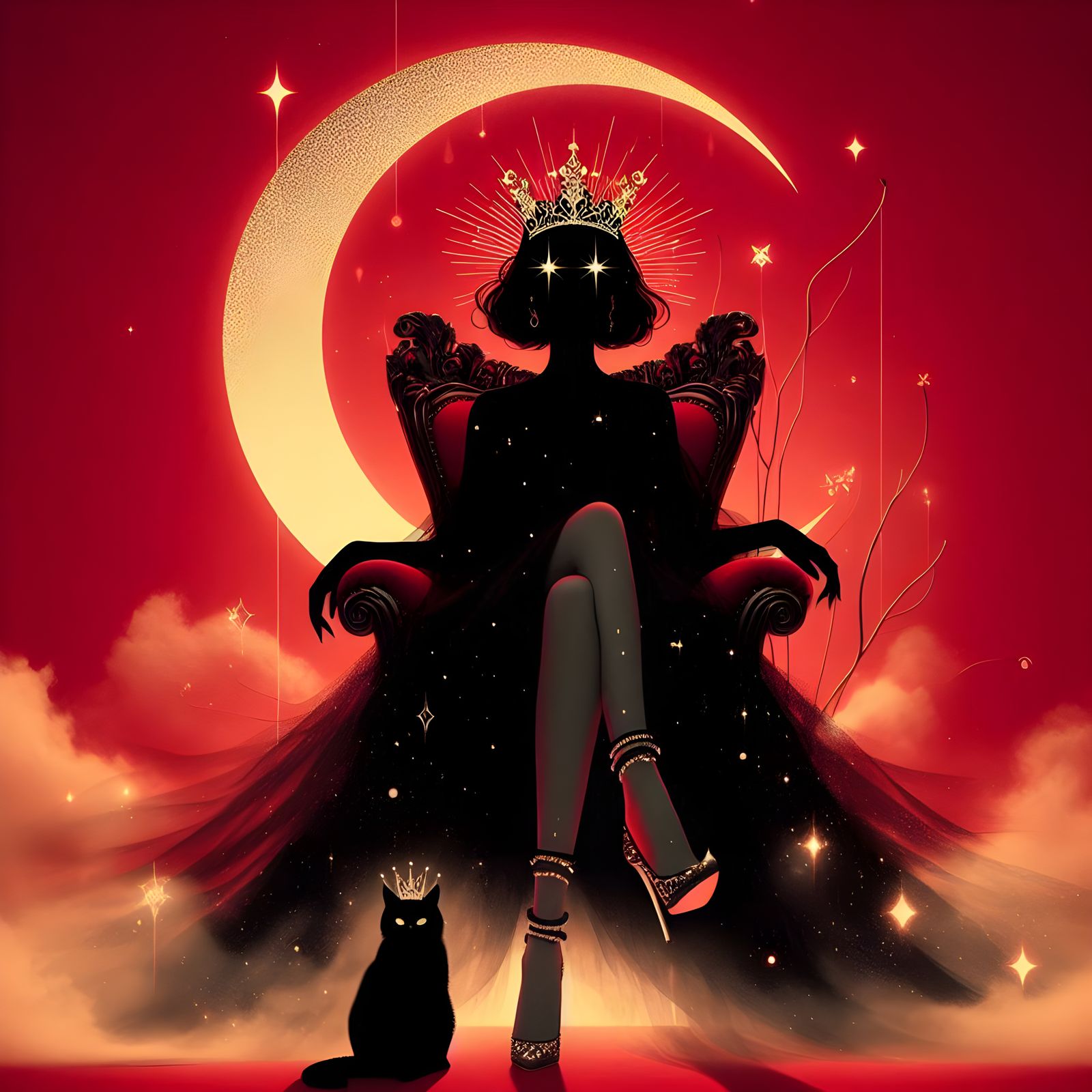 Drama Queen 👑  by @Lunatic Kitty_Muezza