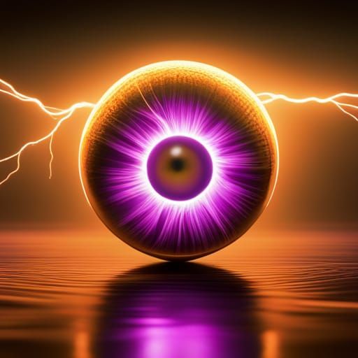 Purple eye