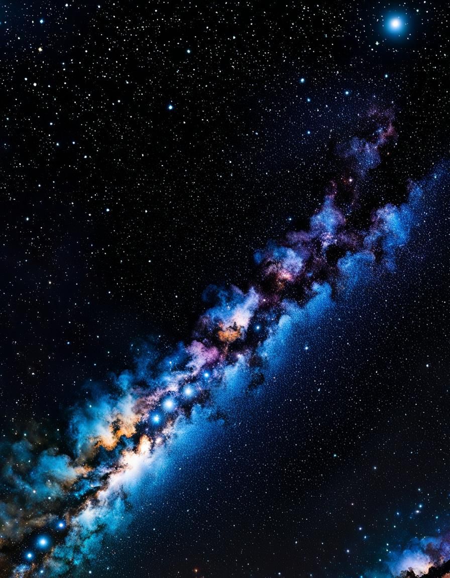 A glimpse of the Galaxy and Milky way