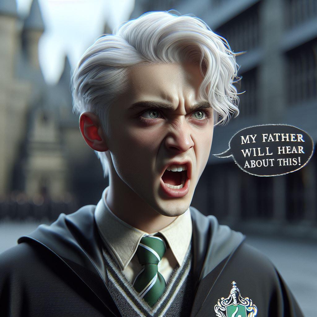 Wait until my Father hears...