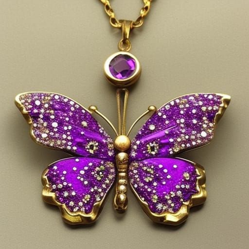 Butterfly pendant