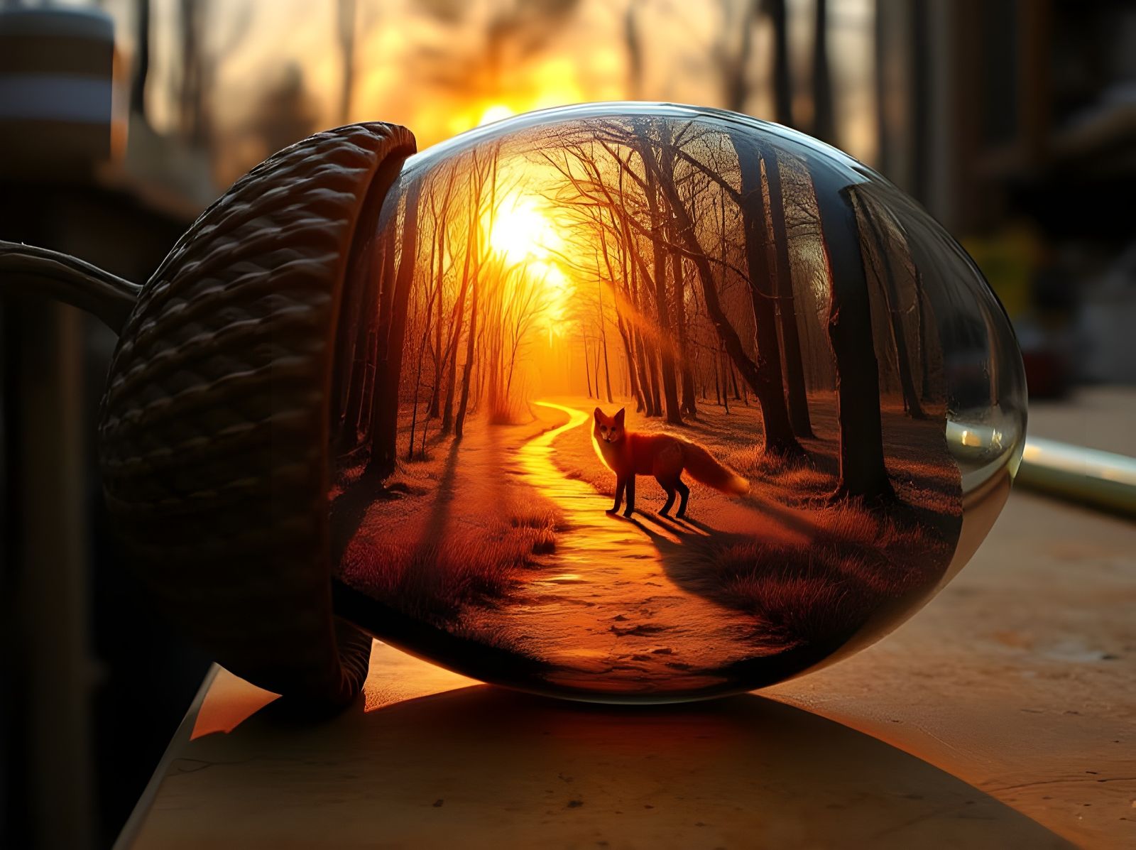 foxy sunset  by @Greg