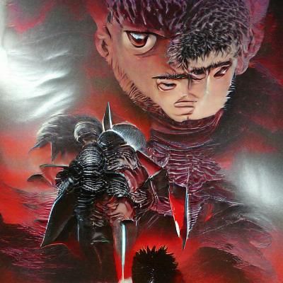 Berserk cinematic poster-Artwork by @visinaire.ai