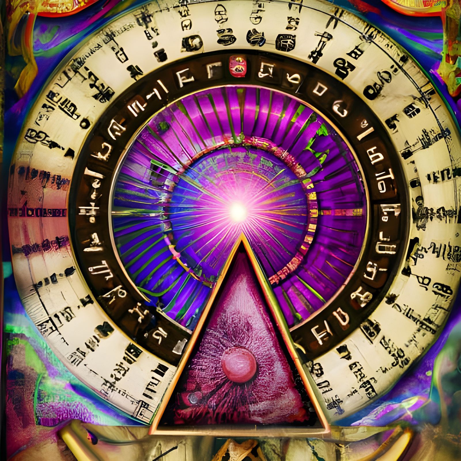 elaborate Egyptian sundial - AI Generated Artwork - NightCafe Creator