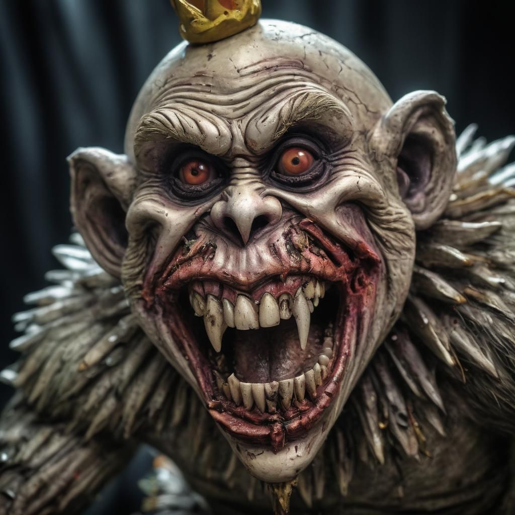 Zombie Monkey Monster Clown