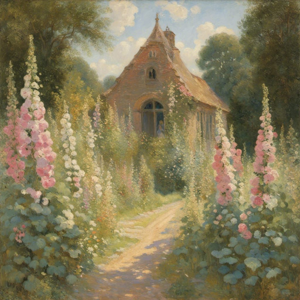 HOLLYHOCKS
