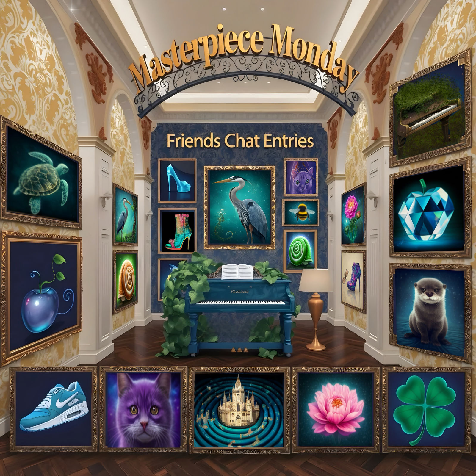 Friends Chat Entries - Masterpiece Monday
Daily Challenge #781: Dec 1, 2024