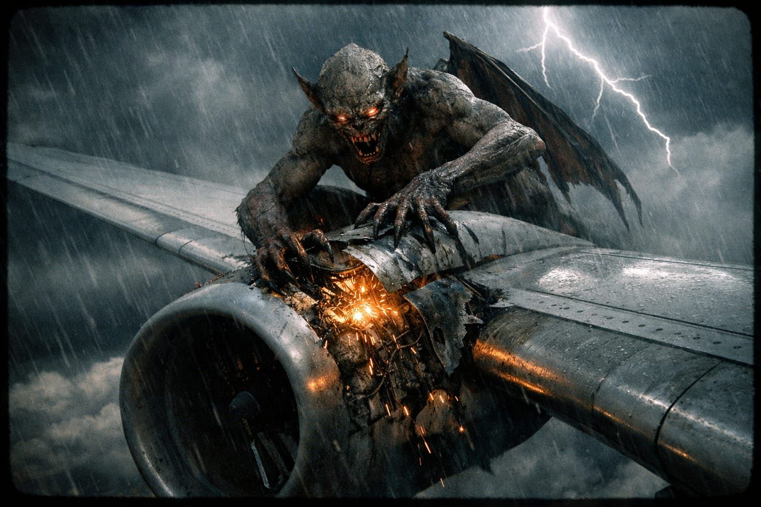 Theres something on the wing!