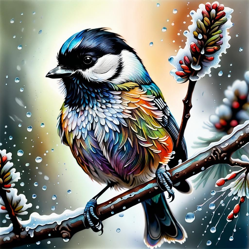 Winter Chickadee