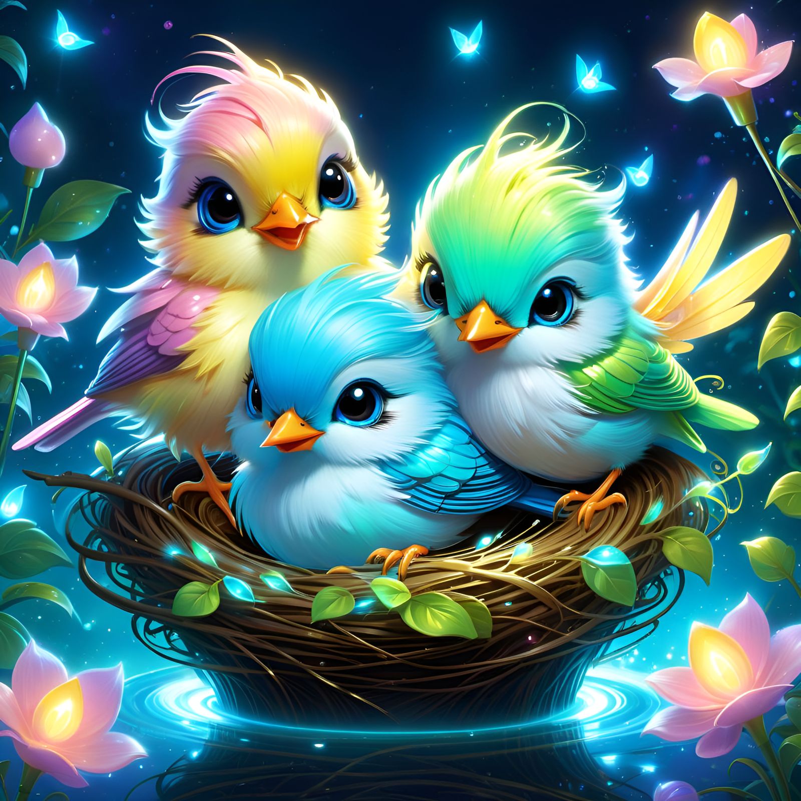 Pretty Cuties  by @Klaorman