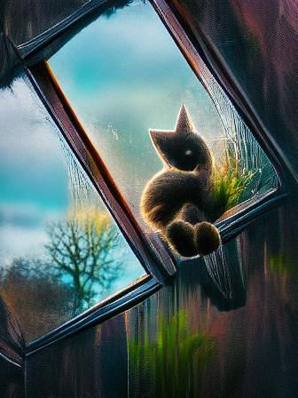 Cat in the Window