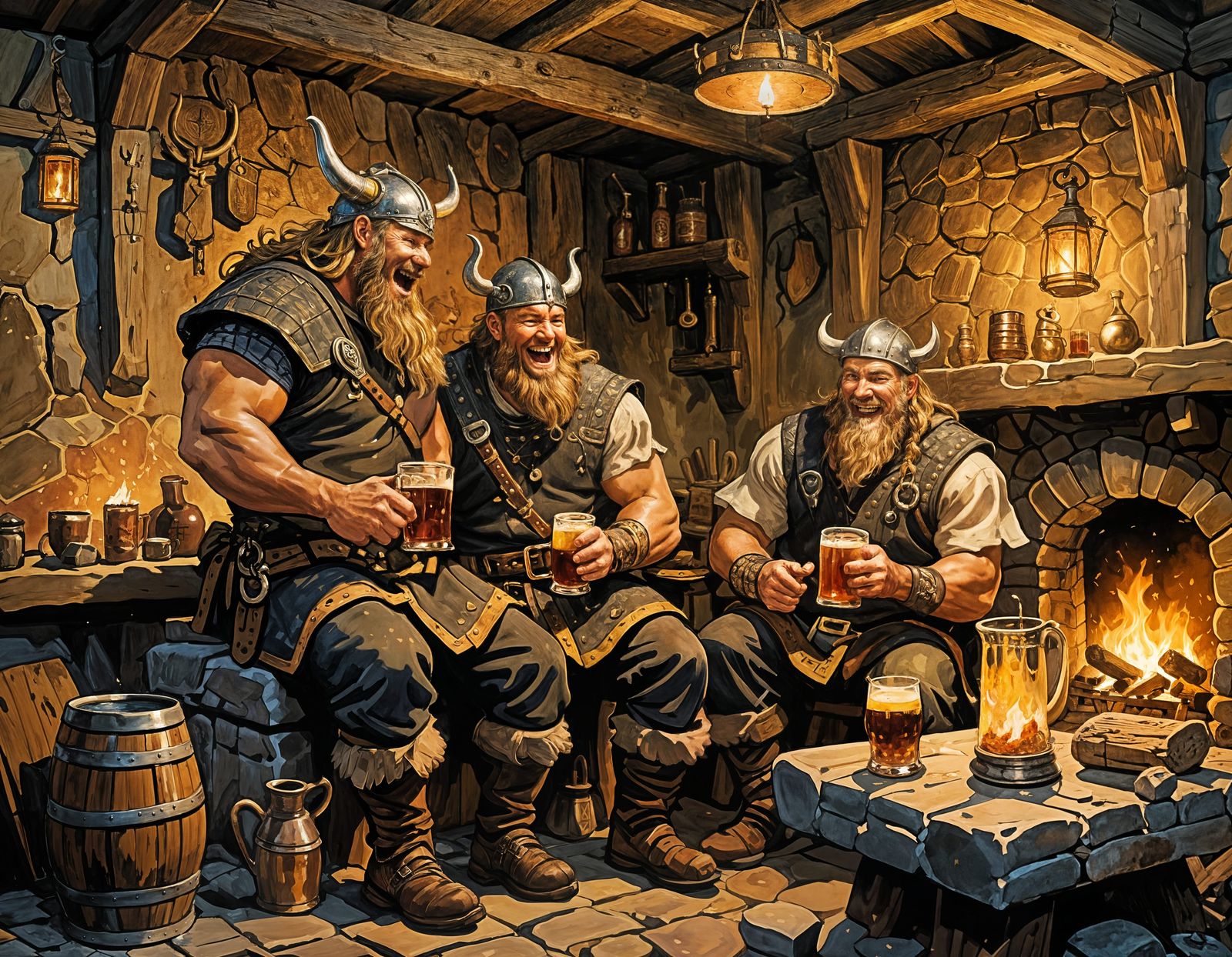 "Let Us Drink"   by @Kolbrandr