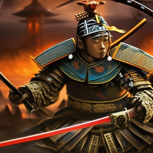 Samurai - AI Generated Artwork - NightCafe Creator