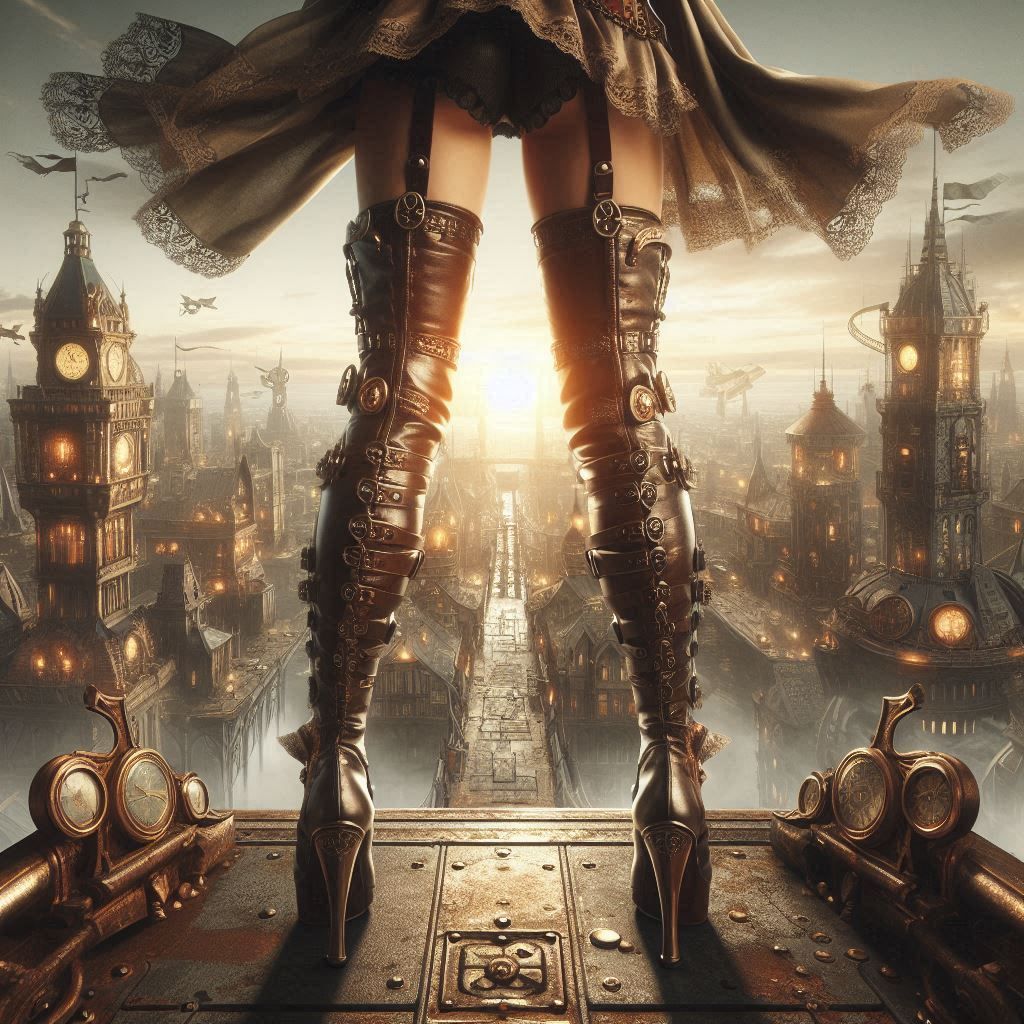 Steampunk city