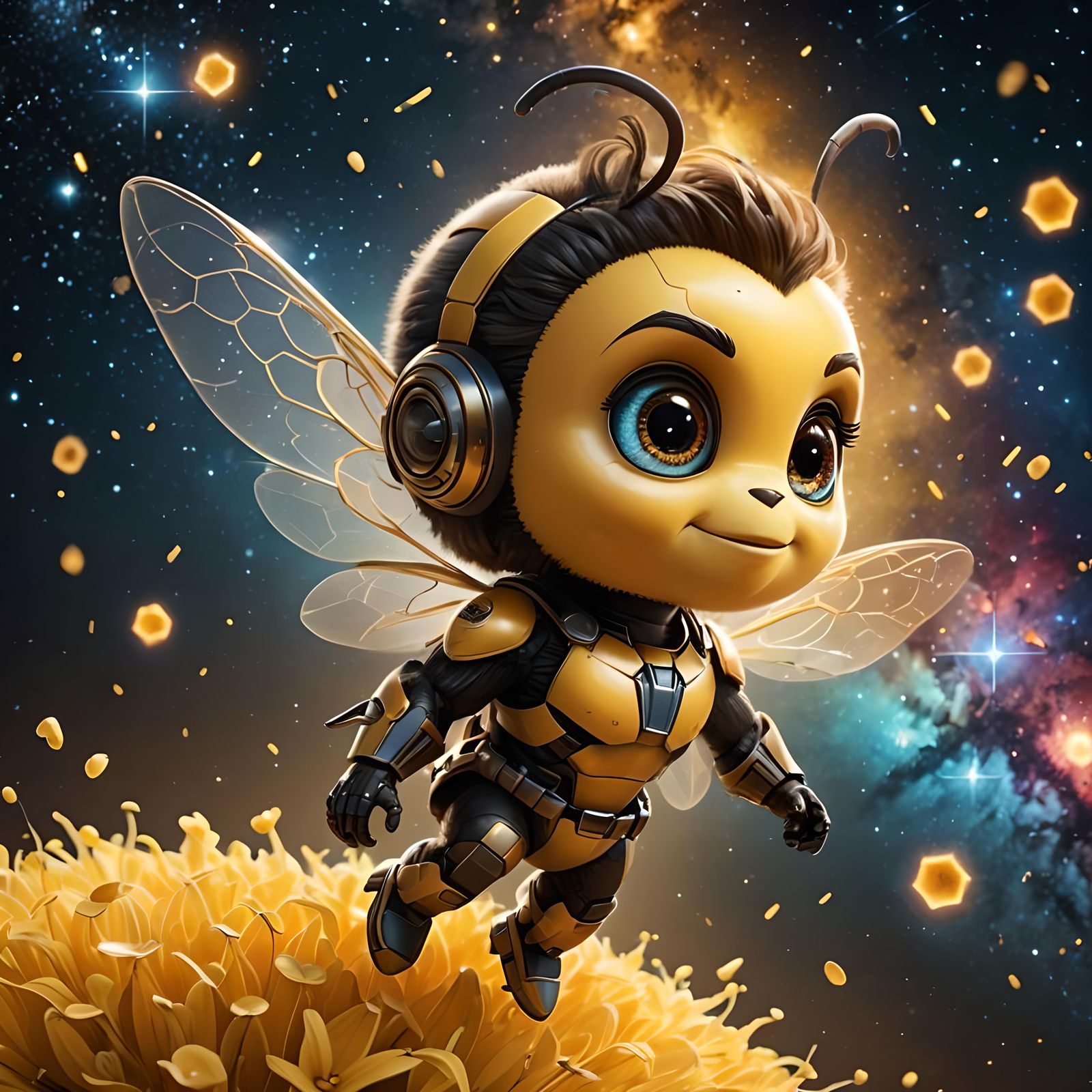 BEE-ing a SUPERHERO  by @Lovealotyl 