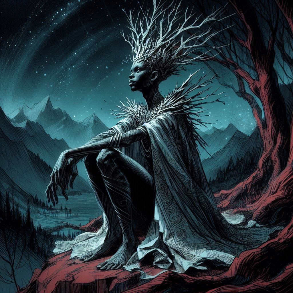 Overlooking the night