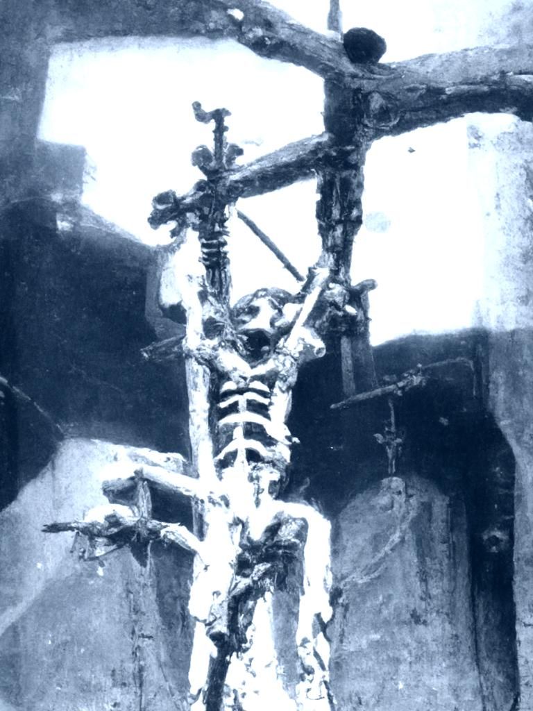 Crucified Skeleton