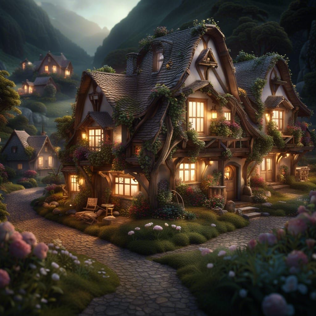 Cottage Valley  by @Airlyn