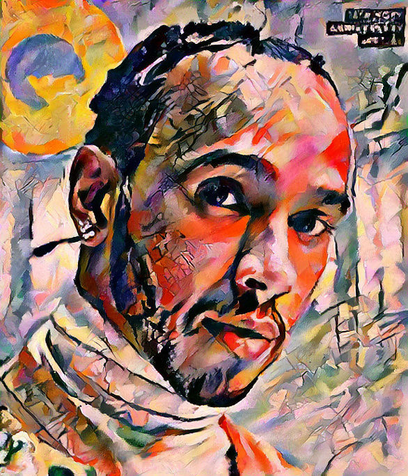 Lewis Hamilton by Kandinsky