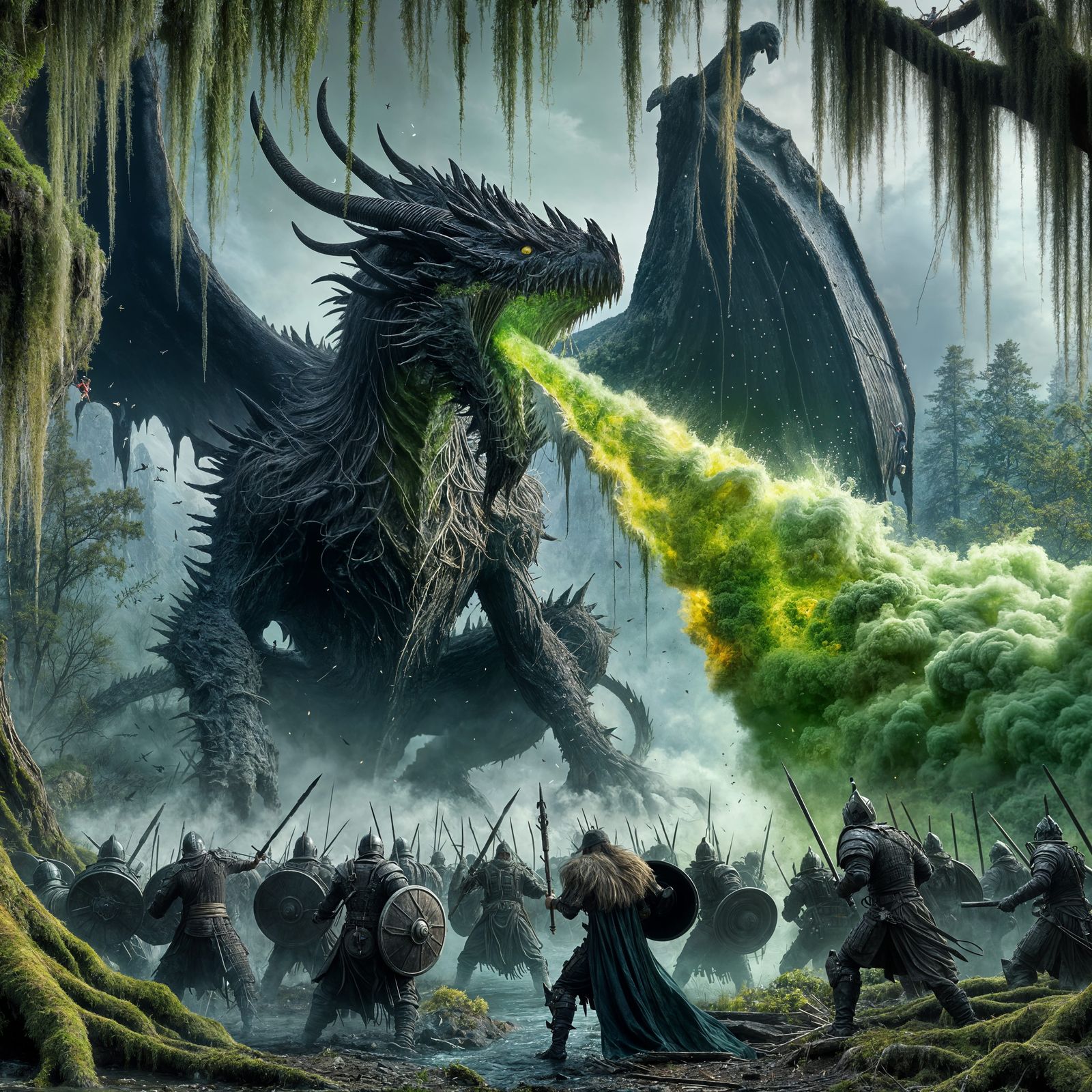 Dark Dragon Aton, Ancient Black Dragon