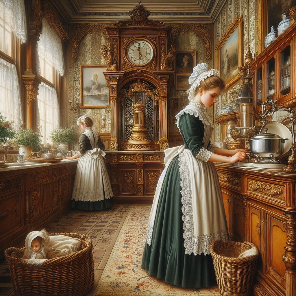 Turn of the Century Series - Victorian Era Cook and Kitchen ...