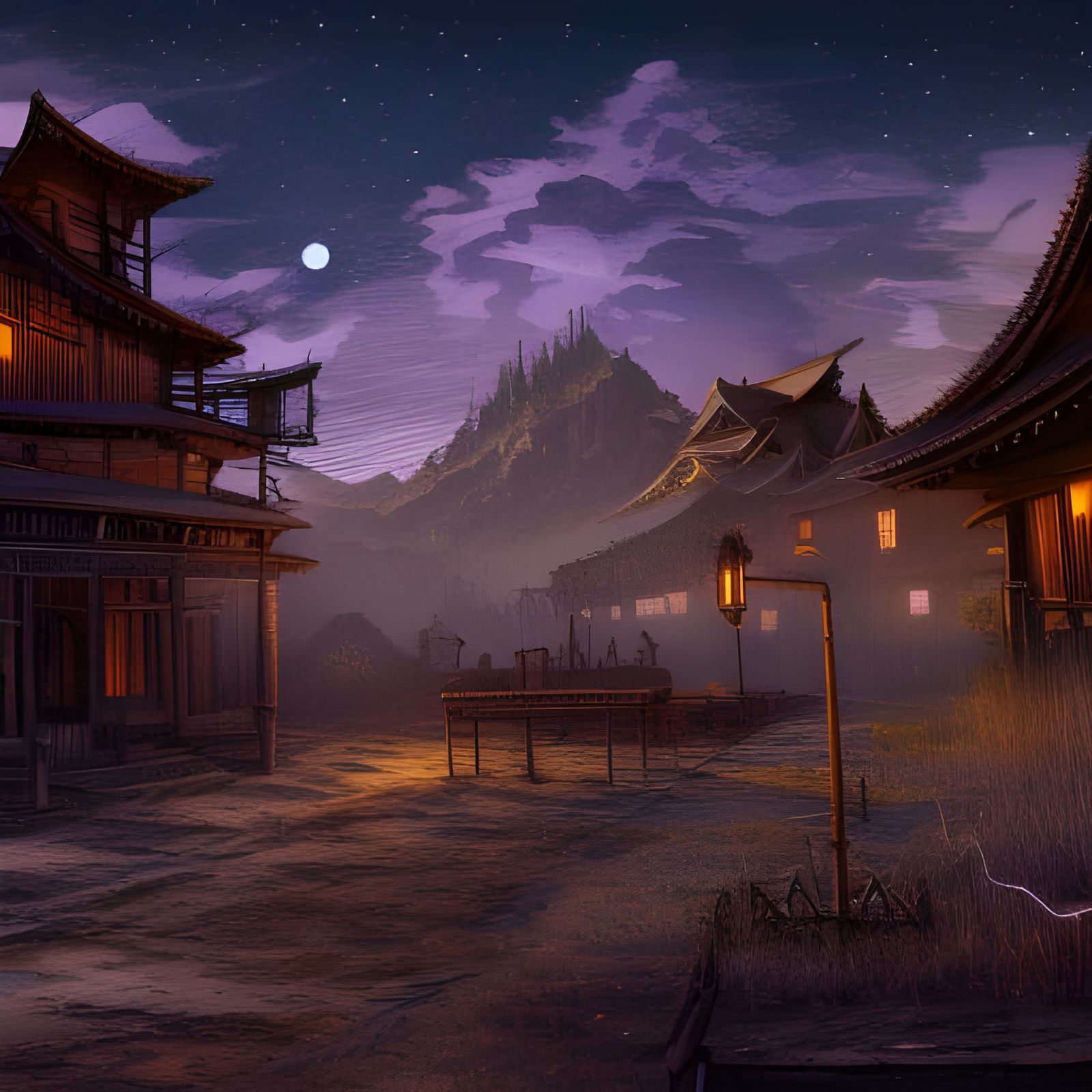 Abandoned Tokyo Spaghetti Western Town   by @Ricecake