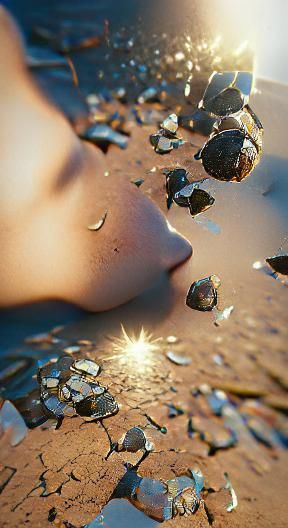 The universe falling to pieces