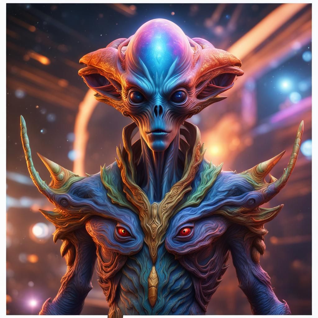 Cosmic Patron - AI Generated Artwork - NightCafe Creator