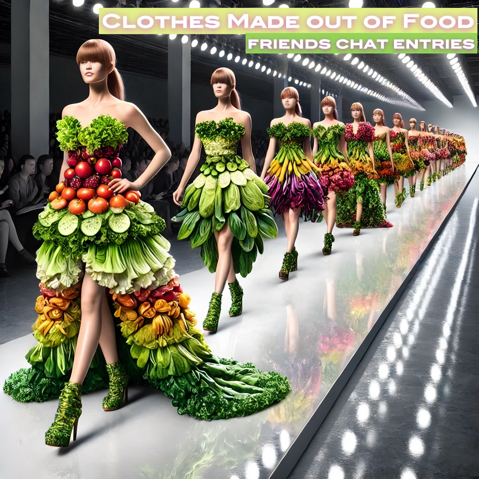 Friends Chat Entries - Clothes Made Out of Food
Daily Challe...