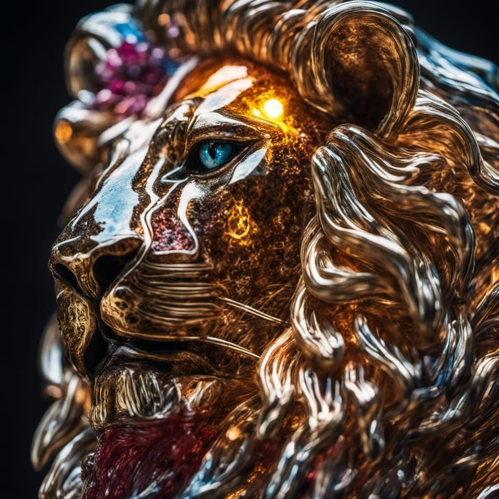 Glass Lion 6