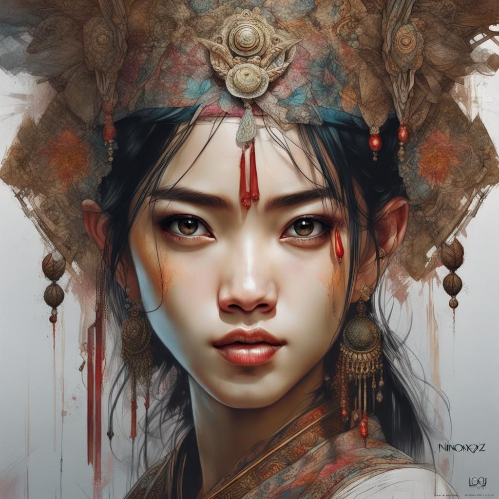 Beautiful Indonesian Girl - AI Generated Artwork - NightCafe Creator