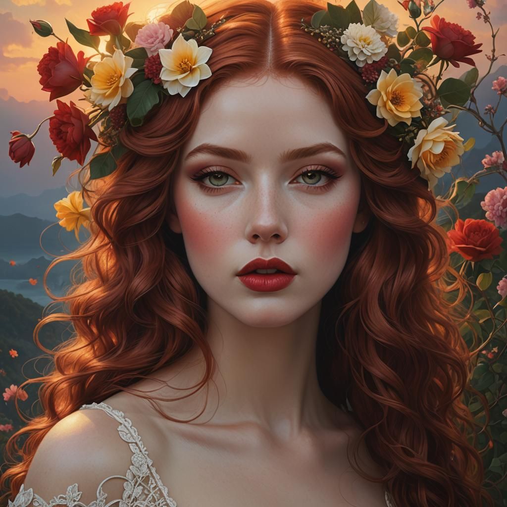 There is something about redheads - AI Generated Artwork - NightCafe ...