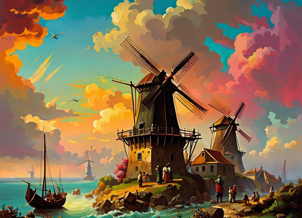  windmills   by @Chloe