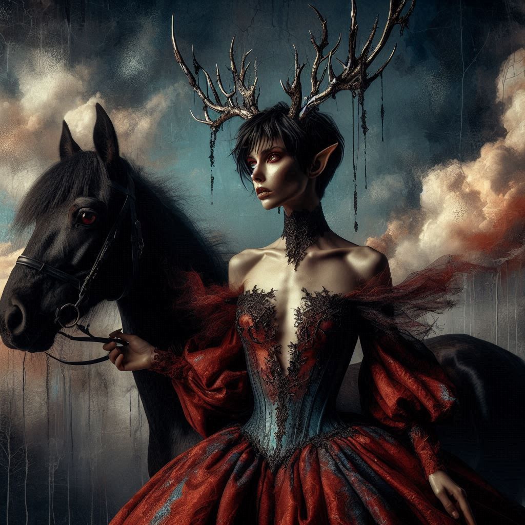 Backdoor and a horse