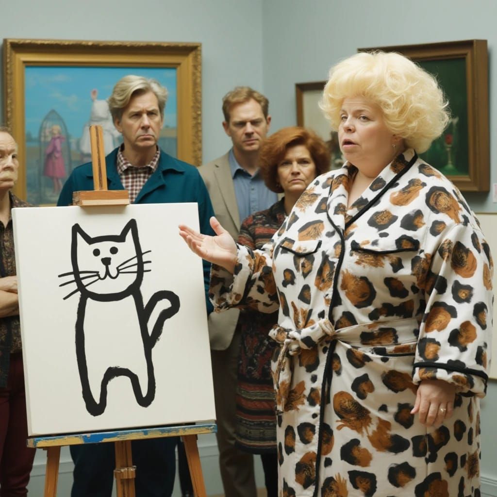 OK, rule number one is "you never listen to art critics"!