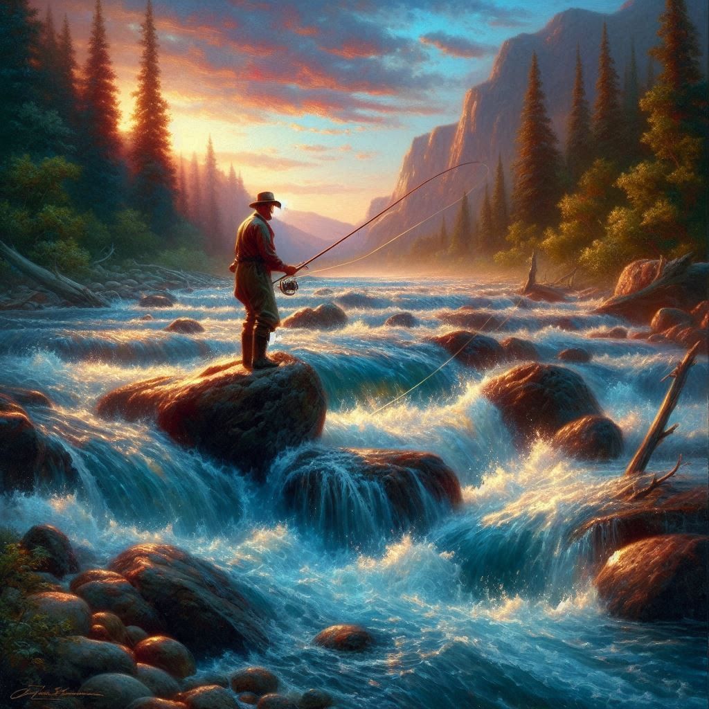 A River Runs Through It  by @Fever_Dream