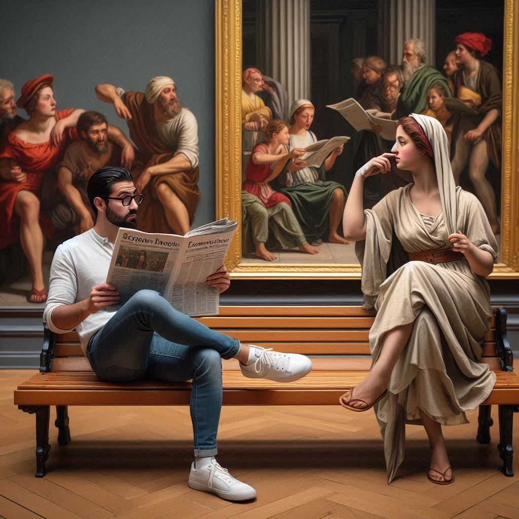 Can I have the sport section ... ?!