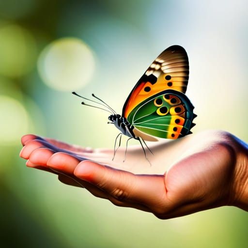 Palm Butterfly 1
