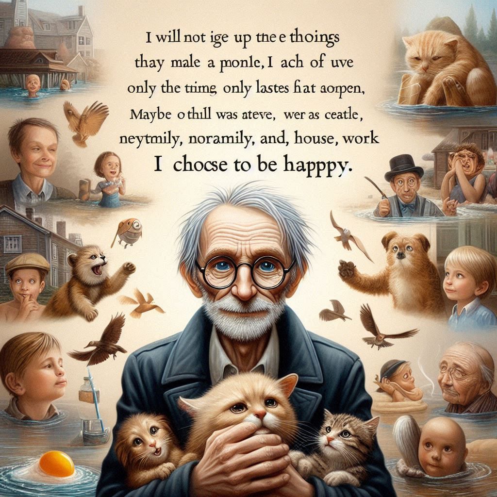 I choose to be happy