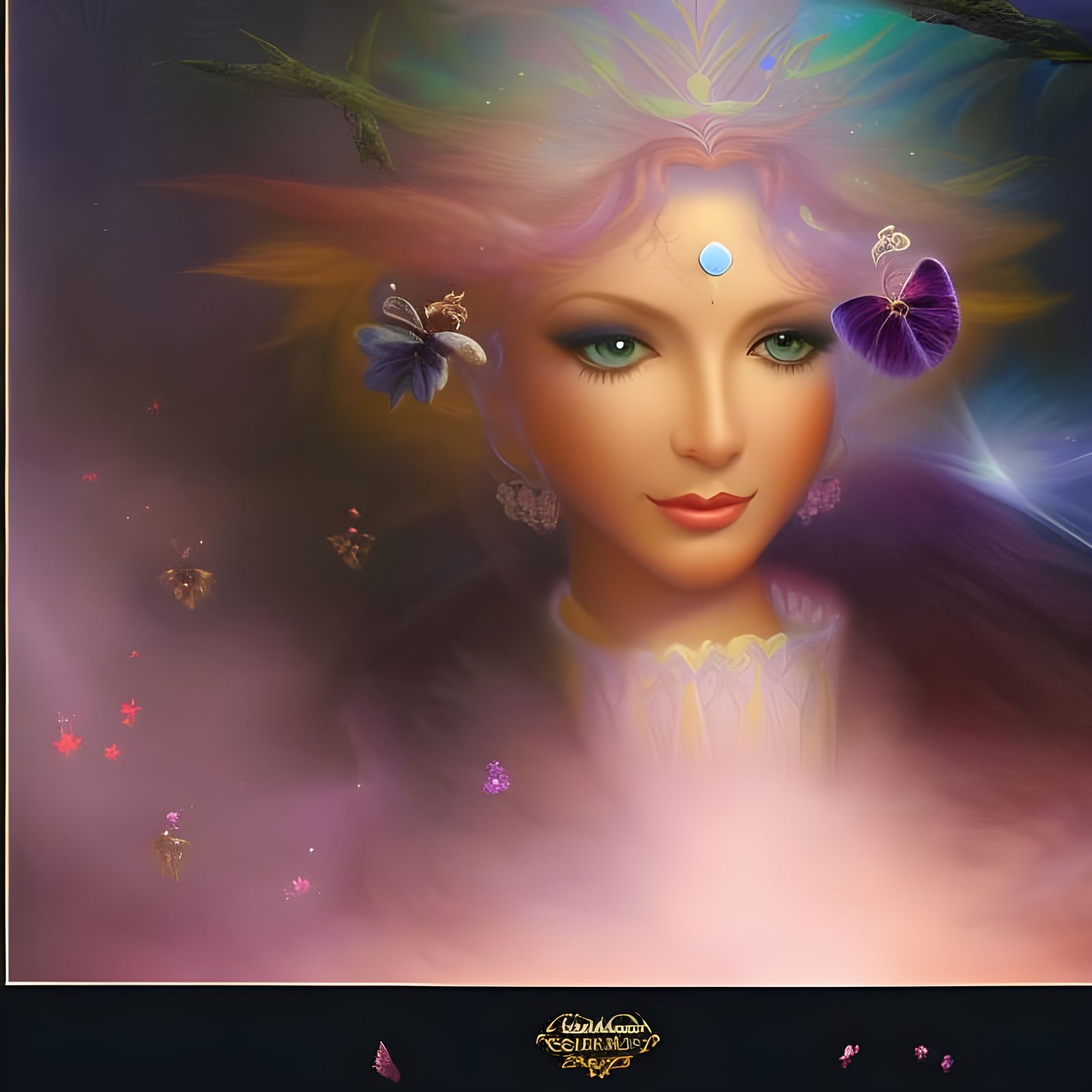 Wise Faerie Queen - AI Generated Artwork - NightCafe Creator