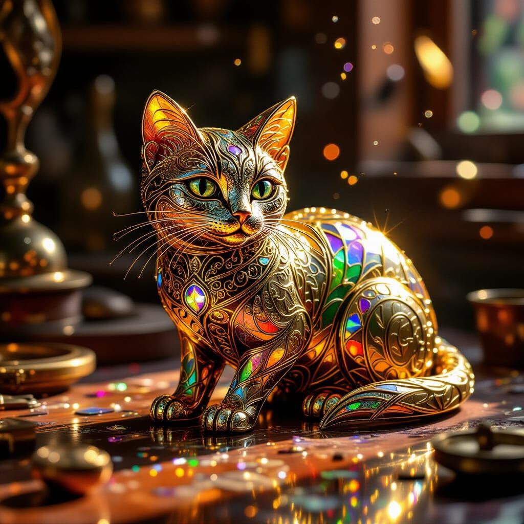 Intricate Cat