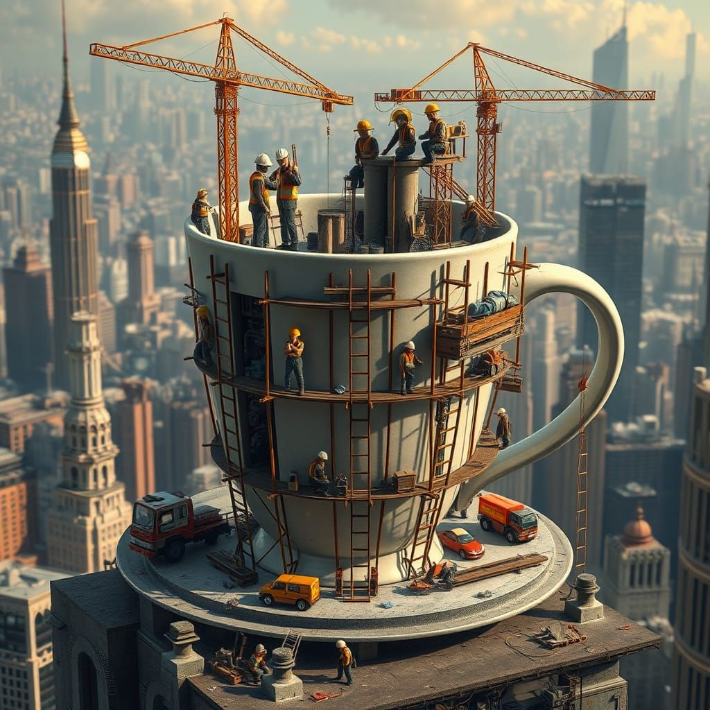 High Tea  by @Mike Siscoe