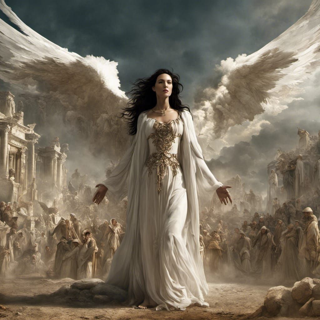 Coming down from the heavens