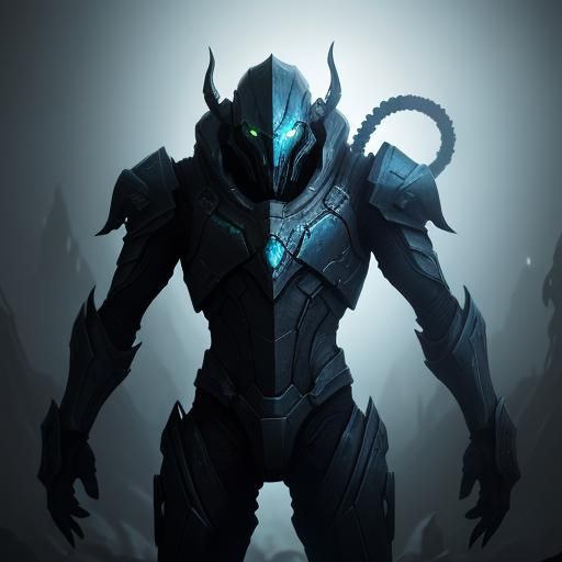 Helmeted Infested Protoss AI Generated Artwork NightCafe Creator