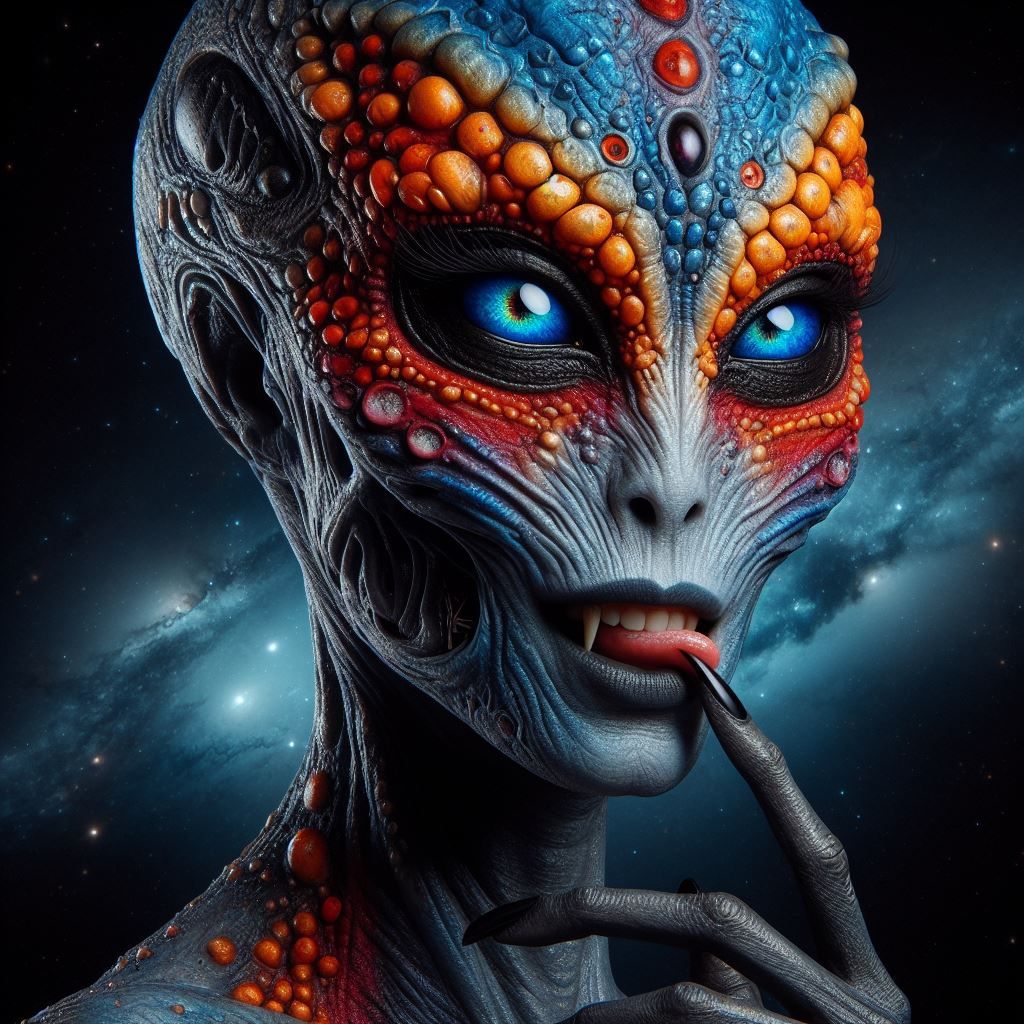 Portraits of a Serial Creator : She's Alien I I