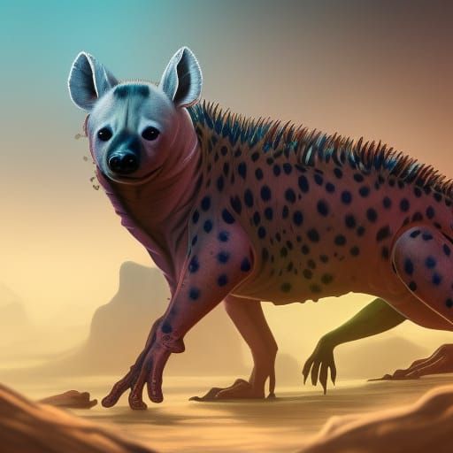 hyena frog hybrid